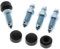 4X Bremssattel Entlüfterschraube Entlüftungsventil M8x1.25x33 mm SW9 mit Kappen
