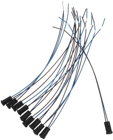 LIFKICH 10pièces Douille Plastique Support De Lampe Pour Ampoules Éclairage à Basse Tension Facile à Installer Et Étanche