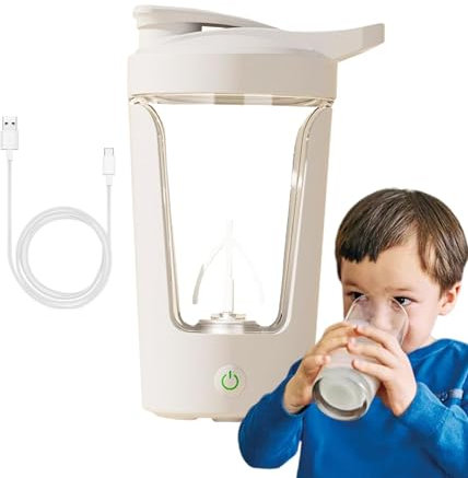Electric Shaker Bottle - Automatic Protein Blender, Protein Shake Cup | Fitness Protein Shake Blender Cup, Automatic Electric Shaker Bottle, Efficient Protein Shake Cup Leak-Proof Bottle for Protein