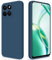 GiiYoon Cover per Honor 200 Smart 5G Custodia in Silicone, Custodia Antiurto Case Sottile in Silicone TPU con Strato Interno in Fibra e Protezione della Fotocamera, Blu