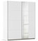 Rauch Möbel Oxford, Schiebetürenschrank, Kleiderschrank, Schrank, Garderobe, 2-türig, 1 Spiegel, Farbe Weiß, 175x210x59cm