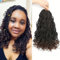 DXdixiu Senegalese Twist Crochet Hair 12 Inch 3 Packs Brown Pre Looped Short Crochet Wavy Braids Pre Twisted Small Havana Twist with Curly Ends Synthetic Braiding Hair for Women (T30)