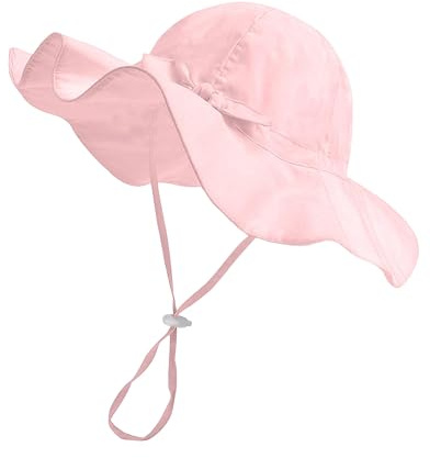 FURTALK Baby Mädchen Baumwolle Bucket Sommerhut UPF 50+ Sonnenhut Kleinkind Kinder Eimer Hut