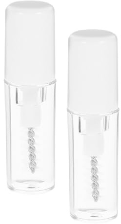 Beaupretty 2st Wimpernregenmantel Stylingflüssigkeit Für Augenbrauen Augenbrauengel Festigungsgel Für Augenbrauen Schlauch Mascara Mascara-gel Mini-kosmetik Brauengel Klar Transparent Plastik