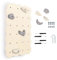 MAMOI® Kletterwand für kinderzimmer, Klettergerüst und spielgeräte Indoor, Klettern mit Klettergriffe für Kinder, Klettersteine, Kletterturm mit Griffe, Klettergriffe, Montagesatz