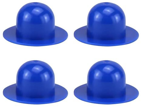 LILIKAI Lot de 4 bouchons de piscine - Adaptateur de piscine - Kit de raccordement pour piscine - Bouchons d'étanchéité compatibles avec la vivification de l'eau (4, bleu)