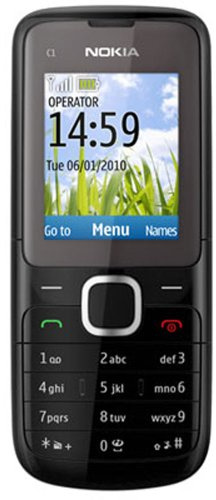 Nokia C1-01 Sim Free Mobile Phone - Dark Grey