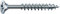 SPAX Universalschraube, 5,0 x 80 mm, 200 Stück, Kreuzschlitz Z2, Senkkopf, Teilgewinde, 4CUT, WIROX A3J, 0291010500805