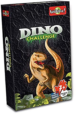 Asmodee - Bioviva- Juego de cartas Dino Challenge, Color negro (Asmodee DIN03)
