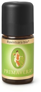 PRIMAVERA Ätherisches Öl Ravintsara bio 5 ml - Aromaöl, Duftöl, Aromatherapie - stärkend, frisch - vegan