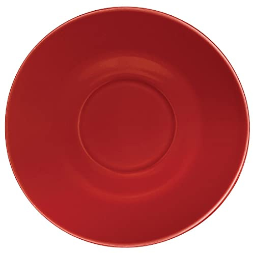 Olympia Cafe Saucers Red