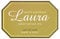 Champagne Label Personalised Edible Cake topper (1, 4 wide x 2.6 high)