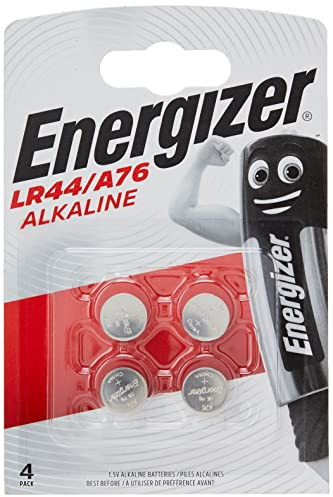 Energizer Batterie Alcaline LR44/A76, 1.5V, Confezione da 4