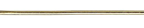 Rayher Wachs-Zierstreifen, gold, 20 cm x 4 mm, Btl. 8 Streifen, 3108606 | Wachsborten zum Kerzen verzieren, voneinander trennen, per Handwärme auf eine Kerze drücken, in gold und silber erhältlich