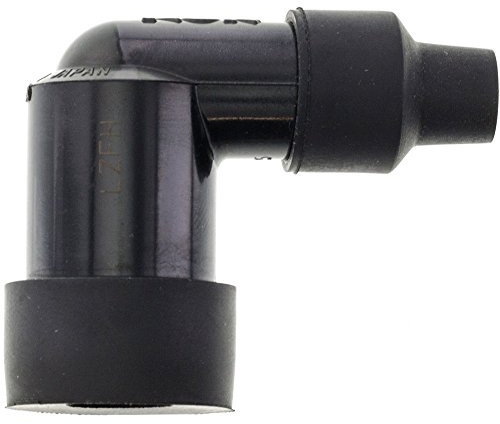 NGK NGK 8710 Lot de 10 connecteurs de bougie d'allumage étanches 8710 + 12 + 14 x 90° Noir