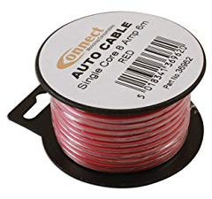 Connect 36962 Mini Reel Automotive Cable 8A Red 6m