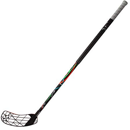 ACCUFLI Floorball Hockeyschläger Xoro Z90 (Schwarz – Linkshänder)