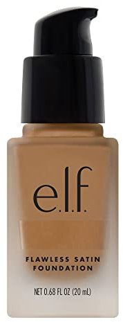 e.l.f. Flawless Finish Foundation, Lightweight & Medium Coverage, Semi-Matte Finish, Linen, 0.68 Fl Oz (20mL)