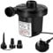 ASAB Electric Air Pump for Inflatables AC High Power 6V 150W Lightweight Electric Pump with 3 Adaptors Easy Inflate and Deflate Pump for Air Bed Mattress Paddling Pool Toys Sofa Inflatable Boats