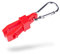 LIFE IS SIMPLE Handschuhhalter mit Karabiner | Sanitäter Ausrüstung, für Polizei Handschuhe, Feuerwehr Handschuhe, Security Handschuhe | Handschuklammer für den Gürtel oder die Kleidung | rot