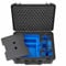 Maleta de Exterior para RODEcaster Pro II y Accesorios; Funda de Transporte Podcast, Caja Protectora Eco Impermeable - Made in Germany