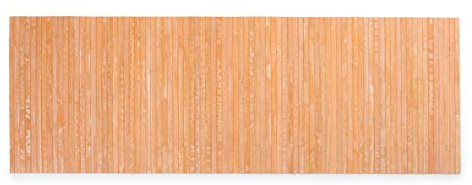 CosìCasa Bambusteppich für die Küche mit Rutschfester Unterseite | Badematte Holz Pflegeleicht | Bambus Bambusmatte Bad | Küchenläufer rutschfest Bambus | Wüstensonnenuntergang 50X140