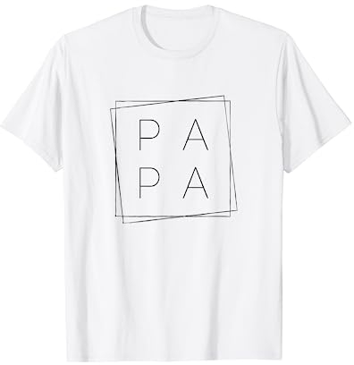 PAPA Familien Outfit Mutter Vater Kind Partnerlook Set Teil T-Shirt