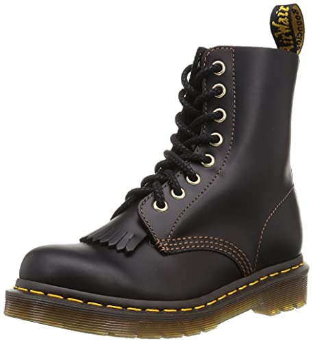 Dr. Martens, bovver Boots Donna, Black, 36 EU