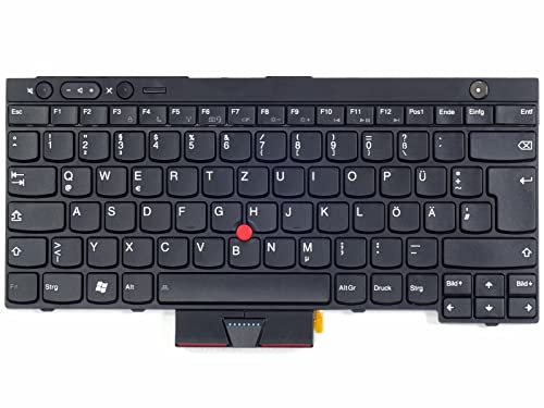 Tradebit - Tastatur für Lenovo ThinkPad I Deutsch DE QWERTZ I Volle Kompatibilität I Hochwertige Materialien I mit Zertifizierten Teilen I Modelle: L430 L530 T430 T530 W530 X230