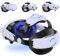 VR Sangle de tête Compatible avec Oculus/Mate Quest 2, Remplacement pour Elite Strap - Noir - sans Batterie