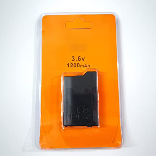Batterie Rechargeable Haute capacité 1200 MAh 3,6 V pour PSP2000 3000, Batterie de Remplacement pour Console PSP2000 PSP3000 Universelle