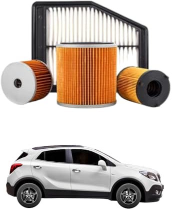 Kit 4 Filtri Tagliando compatibile con OPEL Mokka/Mokka X 1.7 CDTi 96 kw Diesel 2012-2024