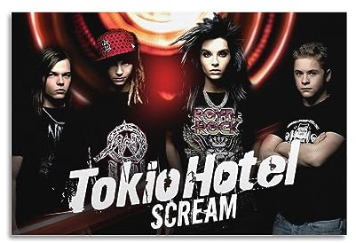 Tokio Band Hotel Art (3) Poster, dekoratives Gemälde, Leinwand, Wandposter und Kunstdruck, modernes Familienschlafzimmer-Dekor-Poster, 30 x 45 cm
