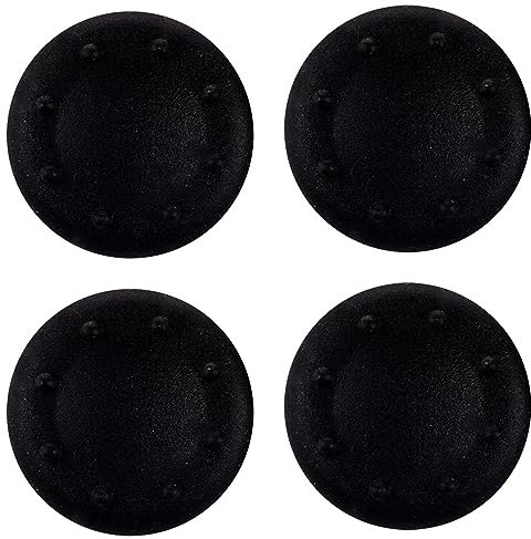 Fegtrty 2X Cubierta Tapa de Thumbstick Joystick para Controlador Ps2 Ps3 - Negro