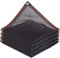 Filet D'ombrage pour Serre, 40% Noir Voile Ombrage Ajourée Tissu D'ombrage Pare-Soleil Tissu avec Oeillets, pour La Couverture Végétale Jardin Pergola Patio(4-PIN,16.4x19.68ft)