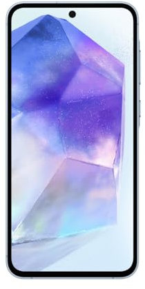 Samsung Galaxy A55 5G,Clear Cover inclusa, Smartphone Android 14, Display FHD+ Super AMOLED 6.6” 8GB RAM, 128GB di memoria interna espandibile, Batteria 5.000 mAh, Awesome Iceblue [Versione Italiana]