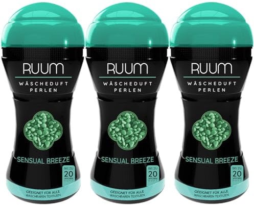 RUUM Wäscheparfüm Perlen Sensual Breeze (3er Pack) 210g/Dose