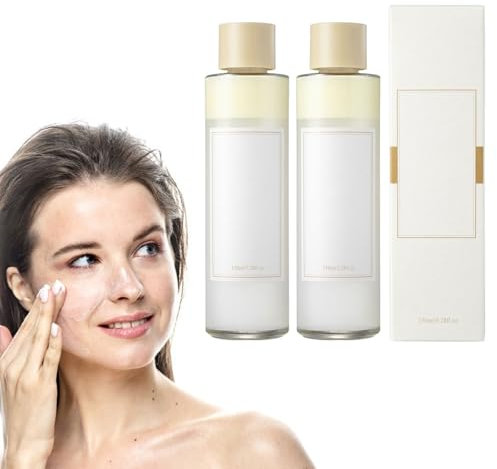 Rice Toner Gesichtswasser,2PC Reis Toner,Rice Toner Koreanisch,Rice Face Moisturizer Rehydrating,Reparieren Sie die Hautbarriere,Feuchtigkeitsspendend,Rice Pure Essential Toner