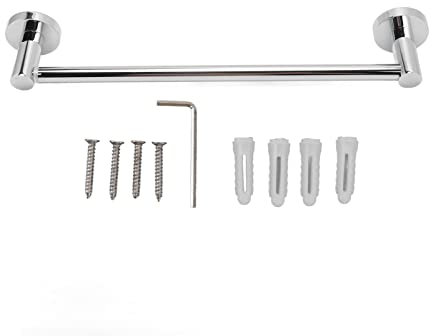 Restokki Porte-Serviettes rétractable en Acier Inoxydable Porte-Serviettes antirouille Robuste avec Base Barre à Serviettes de Cuisine Douche