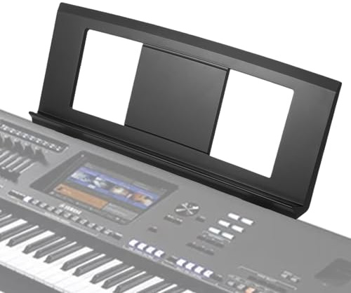 YNPQTDS Piano Sheet Music Holder | Digital Piano Music Stand - Non-slip Stable, Portable Musical Instrument Accessories For Multiple Models