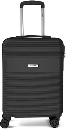 VOYAN Valise Cabine 55x40x20 Bio, Trolley Rigide en ABS Lightweight avec Roues Doubles 360°, Coque Rigide Légère et Serrure à Combinaison, Bagage à Main pour Voyage en Avion