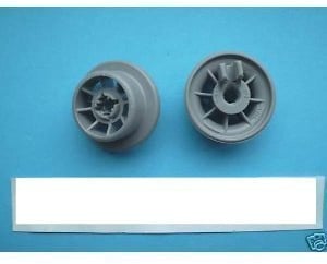 BOSCH NEFF GENUINE DISHWASHER BASKET WHEELS X2 1801311