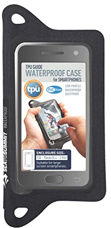 Sea to Summit Messer Sea to Summit TPU GUIDE WATERPROOF CASES, schwarz, Doppel Velcro Rolltopverschluss, Befestigungsösen, 561622, mehrfarbig, one size