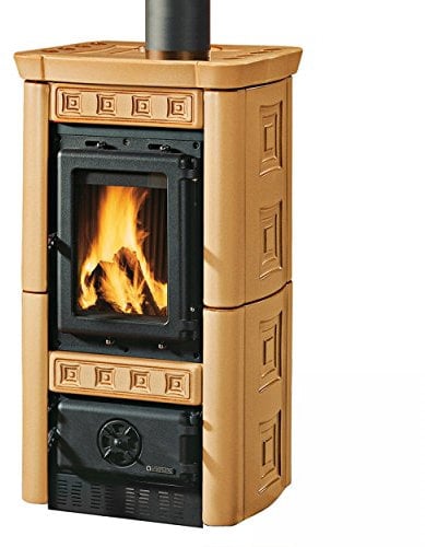 LA NORDICA - Stufa a legna GAIA Maiolica Cappuccino 7116215