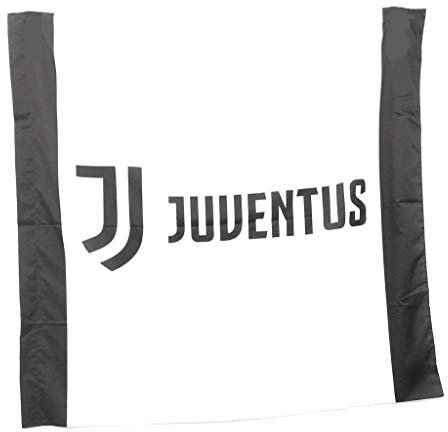 BANDIERA UFFICIALE JUVENTUS GIGANTE MISURE 140 CM X 160 CM CIRCA