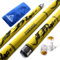 CUESOUL SOOCOO Series 58 19 Unzen 12.75mm Tip Maple-Pool Queue Set mit Gelenk/Wellenschutz und Cue Handtuch