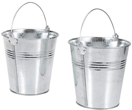 OUNONA 6 St¨¹ Mini Eimer f¨¹r Party Hochzeit