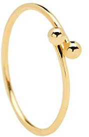 P D Paola Anillo AN01-128-10 mujer plata dorado