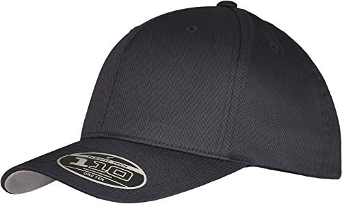 Flexfit Unisex 6277DC-Flexfit Wooly Combed Adjustable Baseball Cap, Dark Navy, one Size