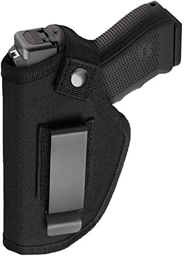 Gun Holsters for Men/Women, 380 Holster for Pistol Holster, Universal Airsoft Right/Left, IWB/OWB 9mm Holsters for Concealed Carry, Fits Glock, M&P Shield & Similar Handgun